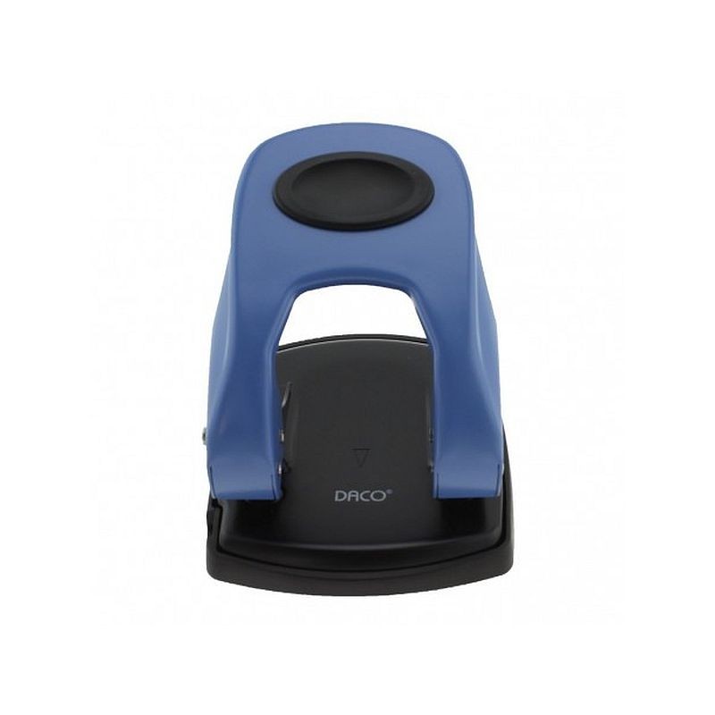 Perforator hartie, capacitate 40 coli, corp metalic, diametru perforare 6 mm, mecanism de blocare Albastru - imagine 5